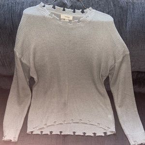 Grey thin sweater